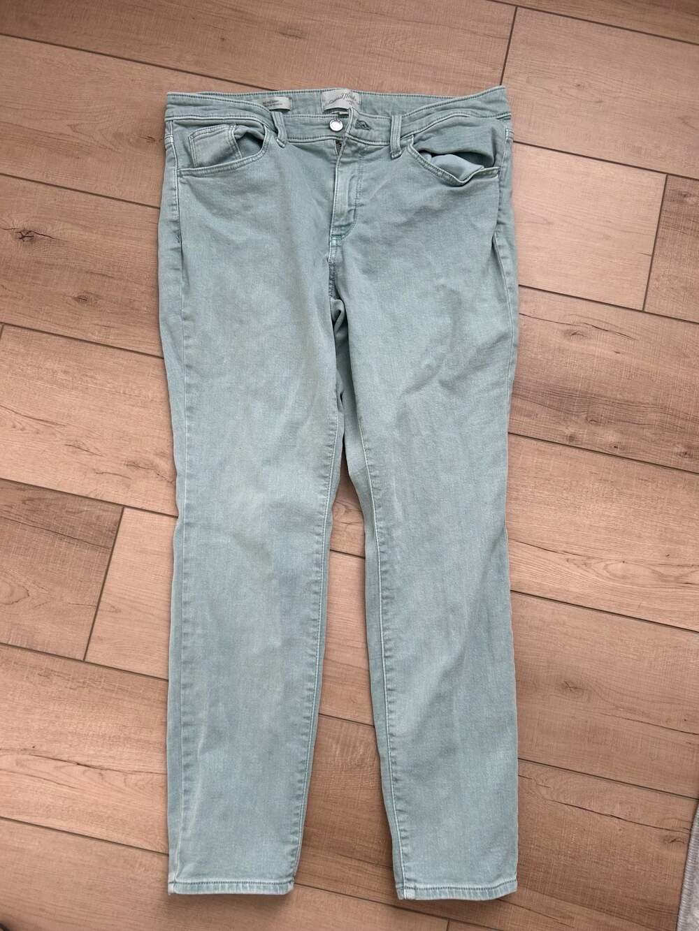 Universal Thread Women's Mid-Rise Skinny Jeans Light Teal Size 10/30R